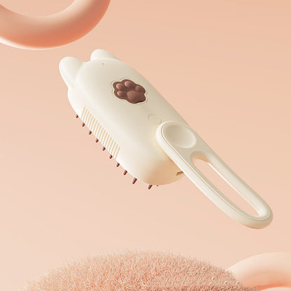 Professional Steam Grooming Spray Comb – Cleaning Brush for Cats & Dogs